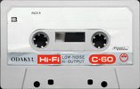 Compact Cassette Odakyu 60 Type I Normal 1975 Japan