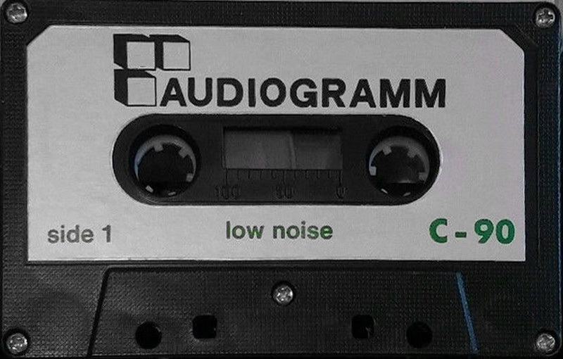 Compact Cassette Audiogramm 90 Type I Normal 1981 France