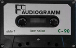Compact Cassette Audiogramm 90 Type I Normal 1981 France