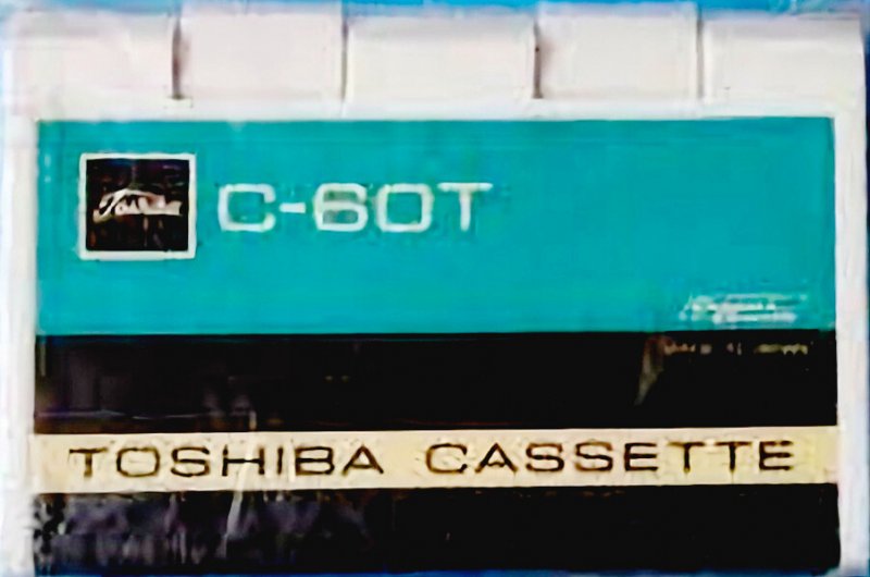 Compact Cassette Toshiba T 60 Type I Normal 1969 Japan