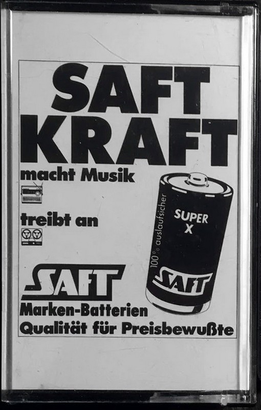 Compact Cassette Saft 60 "KRAFT" Type II Chrome 1981 Germany