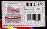 Compact Cassette Maxell UDII-CD 74 Type II Chrome 1996 Europe
