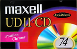 Compact Cassette Maxell UDII-CD 74 Type II Chrome 1996 Europe