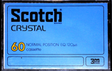 Compact Cassette Scotch Crystal 60 Type I Normal 1977 Japan