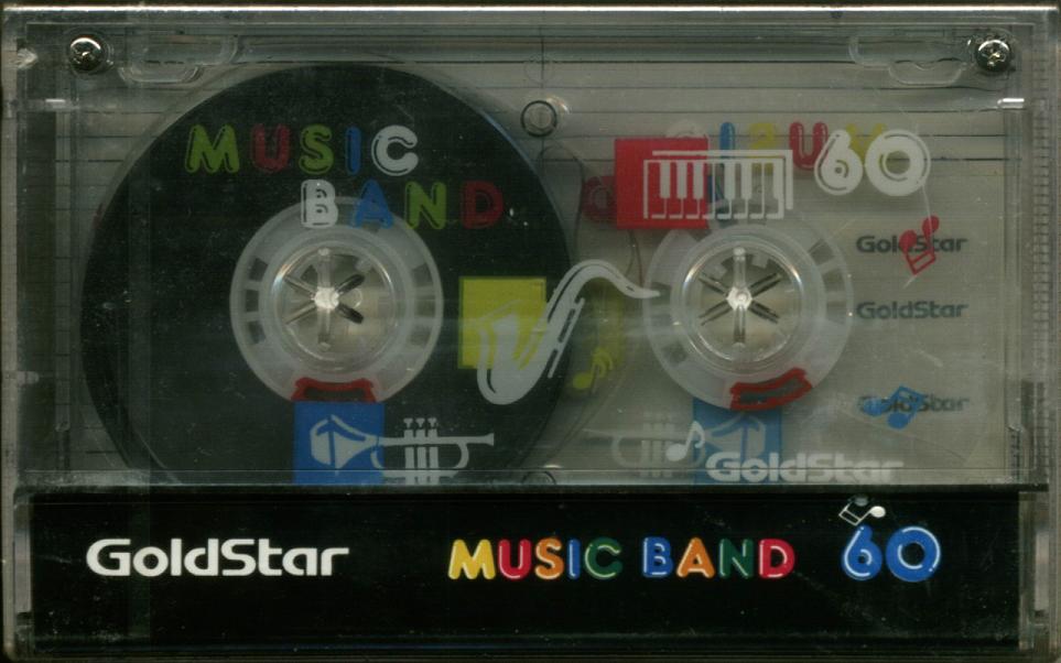 Compact Cassette Goldstar Fun 60 "Music Band" Type I Normal 1992 Unknown Country