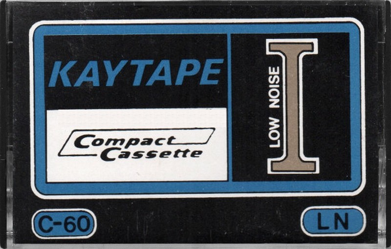 Compact Cassette Kaytape 60 "LN3" Type I Normal 1982 Hong Kong