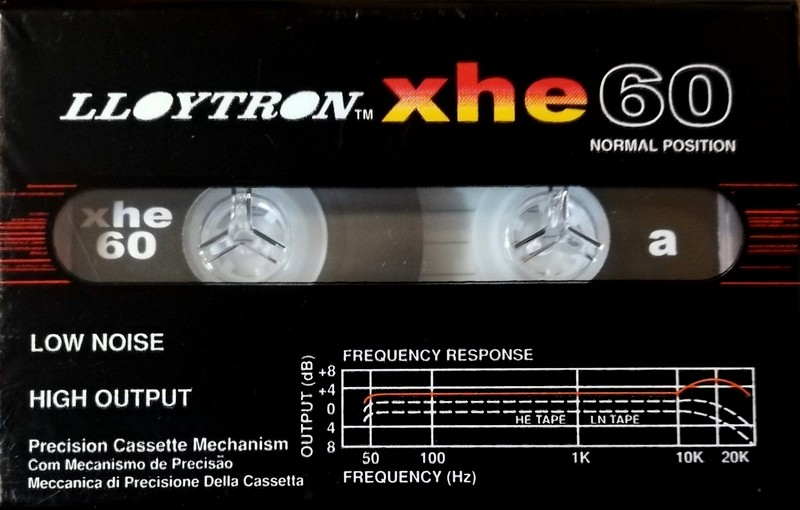 Compact Cassette Lloytron XHE 60 Type I Normal 1992 Europe