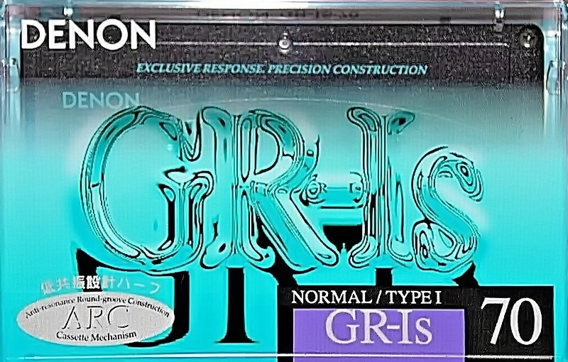 Compact Cassette Denon GR-Is 70 Type I Normal 1992 Japan