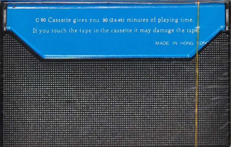 Compact Cassette International 90 Type I Normal 1978 Hong Kong