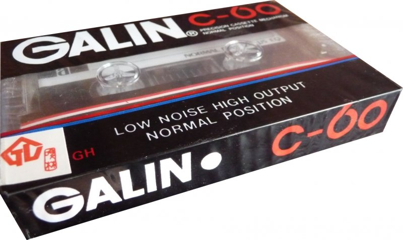 Compact Cassette Galin 60 Type I Normal 1989 Worldwide