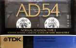 2 pack TDK AD 54 "AD-54X2K" Type I Normal 1989 Japan