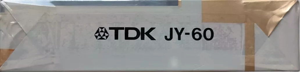 Compact Cassette TDK JY 60 Type I Normal 1985 Japan