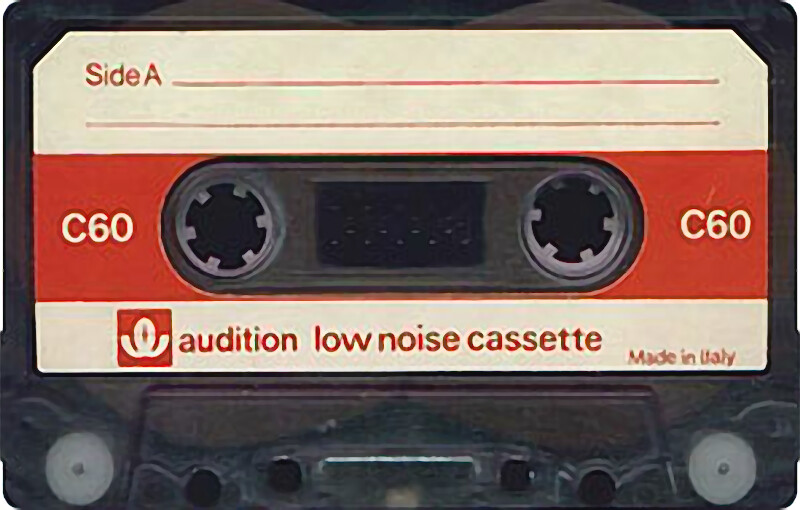 Compact Cassette Audition 60 Type I Normal 1979 Italy