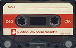 Compact Cassette Audition 60 Type I Normal 1979 Italy