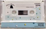 Compact Cassette Citizen Silvia & Silvester 46 Type I Normal 1980 Japan