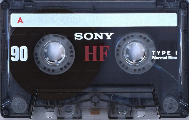 Compact Cassette Sony HF 90 "C-90HFL" Type I Normal 2001 North America