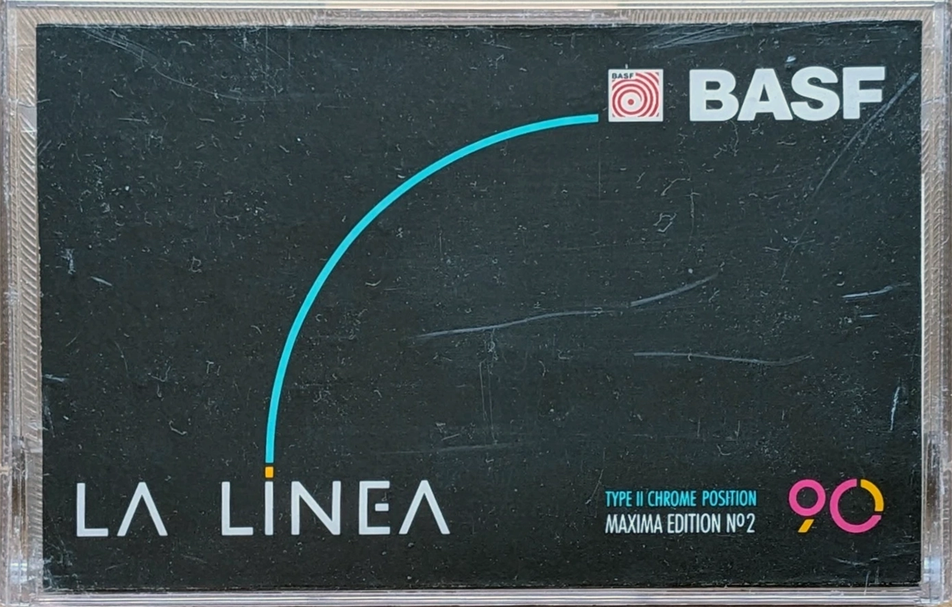 Compact Cassette BASF Chrome Maxima II 90 "Maxima Edition №2 La Linea" Type II Chrome 1991 Europe