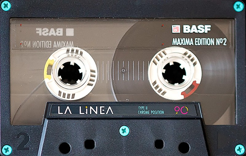 Compact Cassette BASF Chrome Maxima II 90 "Maxima Edition №2 La Linea" Type II Chrome 1991 Europe