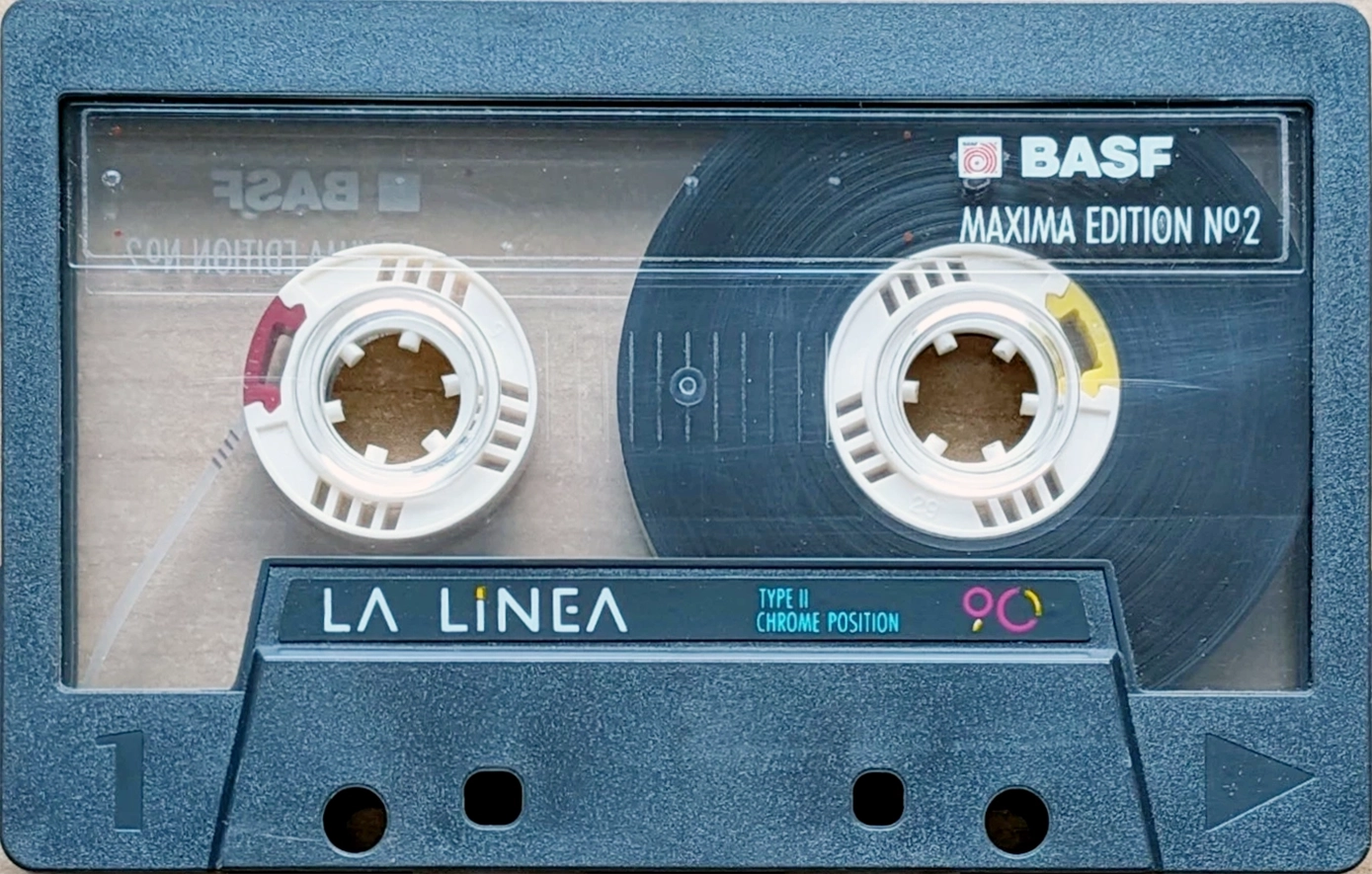 Compact Cassette BASF Chrome Maxima II 90 "Maxima Edition №2 La Linea" Type II Chrome 1991 Europe