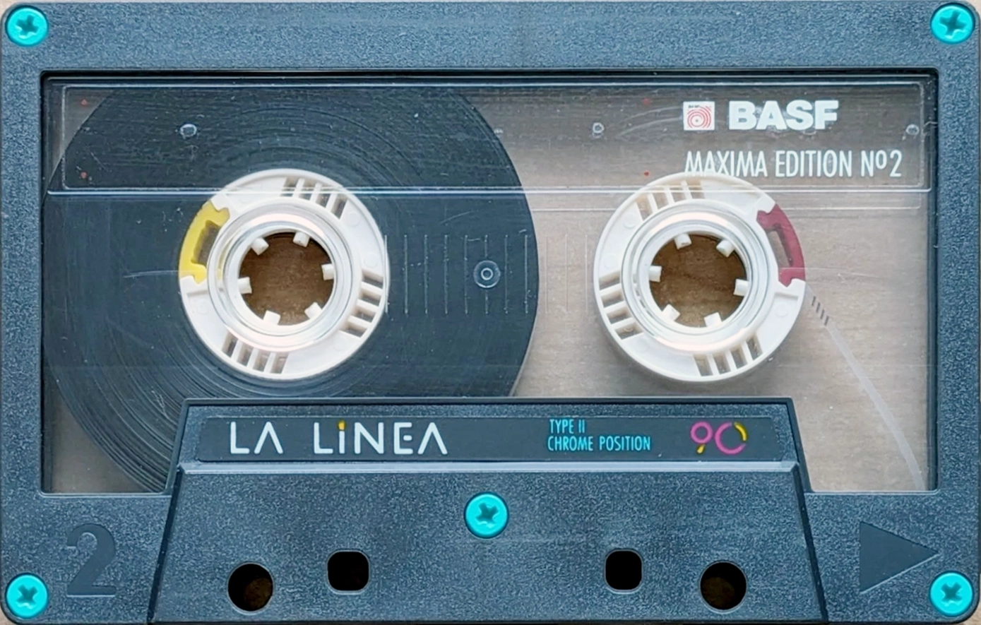 Compact Cassette BASF Chrome Maxima II 90 "Maxima Edition №2 La Linea" Type II Chrome 1991 Europe