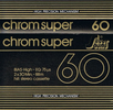 Compact Cassette Silver Sound Chrom Super 60 Type II Chrome 1987 Germany