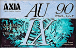 Compact Cassette AXIA AU-Ix 90 "AU1X A 90" Type I Normal 1992 Japan