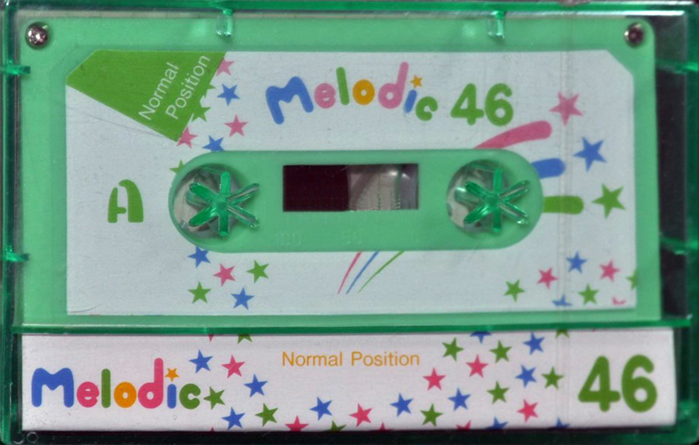 Compact Cassette Melodic 46 "Green" Type I Normal 1986 Japan