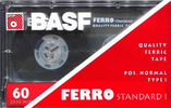 Compact Cassette BASF Ferro Standard I 60 Type I Normal 1992 Europe
