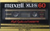 Compact Cassette Maxell XLII-S 60 Type II Chrome 1980 Europe