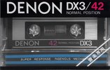 Compact Cassette Denon DX3 42 Type I Normal 1981 Japan