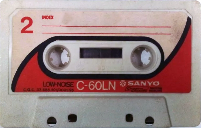 Compact Cassette Sanyo LN 60 Type I Normal 1977 Latin America