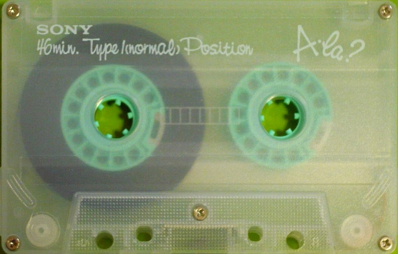 Compact Cassette Sony A-la? 46 "A-LA46N" Type I Normal 1985 Japan