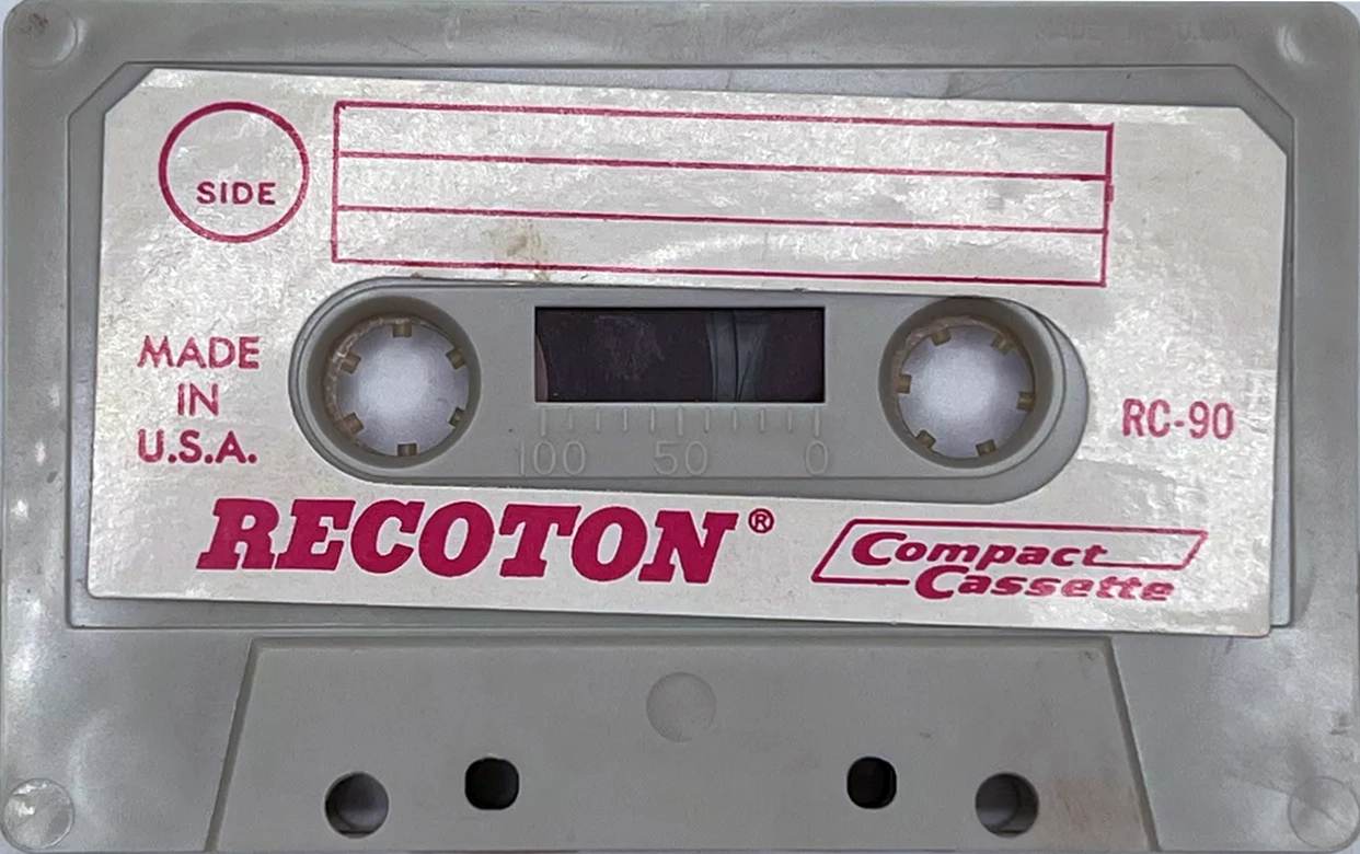 Compact Cassette Recoton RC 90 Type I Normal 1968 USA