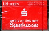 Compact Cassette Sparkasse 60 "wenn`s um Geld geht" Type I Normal Europe