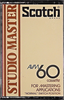 Compact Cassette Scotch AVM Studio Master 60 Type I Normal USA