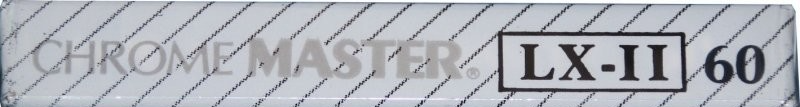Compact Cassette Chrome Master 60 "LX-II" Type I Normal 1997 USA