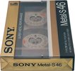 Compact Cassette Sony Metal-S 46 Type IV Metal 1986 Japan