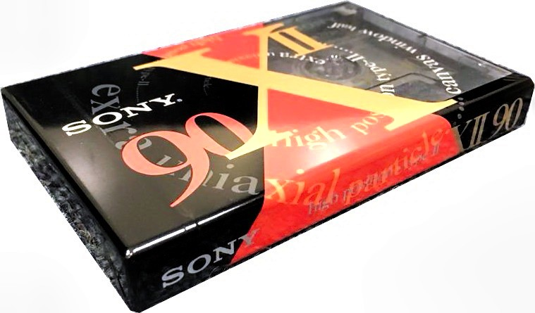 Compact Cassette Sony XII 90 "C-90X2A" Type II Chrome 1993 Japan