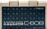 Compact Cassette Mitsubishi Electric 60 "C-60B" Type I Normal 1969 Japan