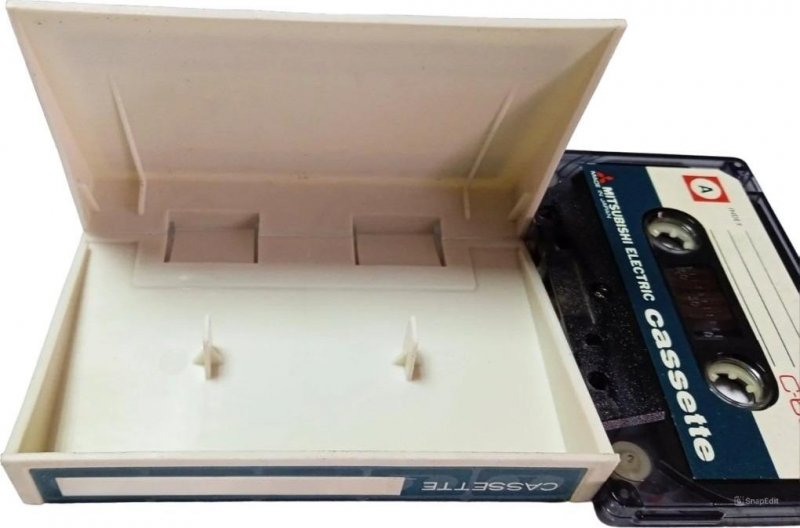 Compact Cassette Mitsubishi Electric 60 "C-60B" Type I Normal 1969 Japan