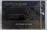 Compact Cassette Silver Sound Data Super 30 Computer Cassette 1987 Germany