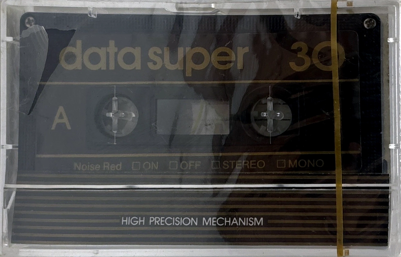 Compact Cassette Silver Sound Data Super 30 Computer Cassette 1987 Germany