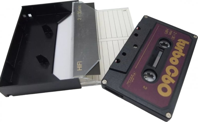 Compact Cassette Turbo 60 Type I Normal 1980 Hong Kong