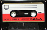 Compact Cassette Sonie Super 60 Type I Normal Hong Kong