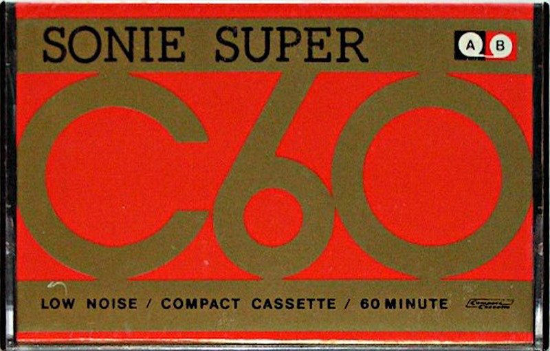 Compact Cassette Sonie Super 60 Type I Normal Hong Kong