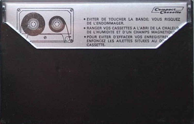 Compact Cassette AGEF 60 "Electronic System" Type I Normal 1980 France