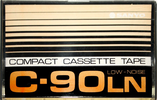 Compact Cassette Sanyo LN 90 Type I Normal 1976 Japan