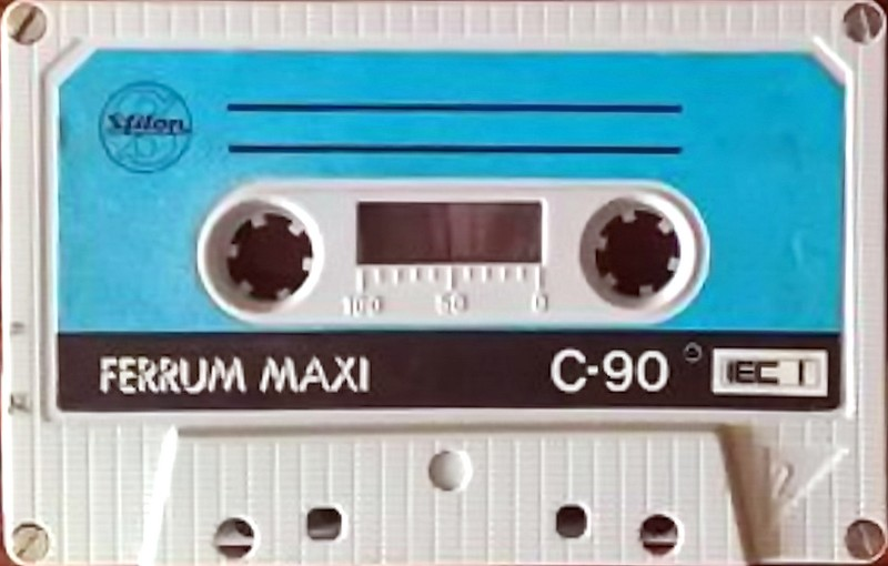 Compact Cassette Stilon Ferrum Maxi 90 Type I Normal Poland