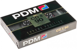 Compact Cassette PDM CD X 90 Type II Chrome 1990 Europe