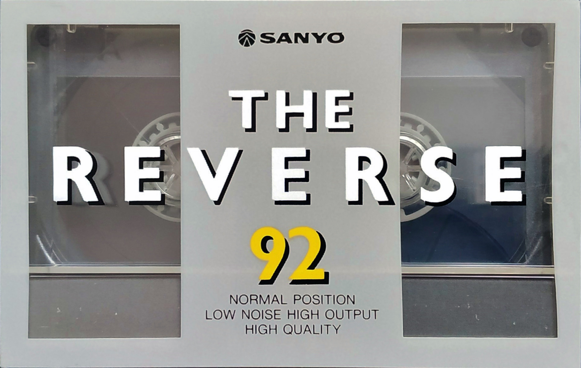 Compact Cassette Sanyo The Reverse 92 "C-R92(GR)" Type I Normal 1986 Japan